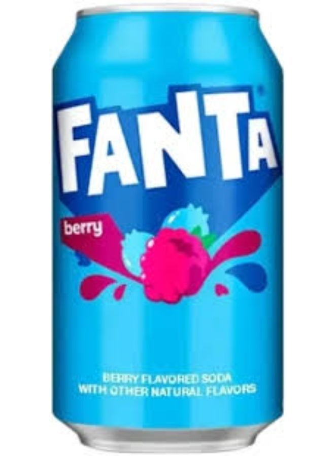 فانتا مشروب فانتا التوت المستورد من الولايات المتحدة الأمريكية – عبوة 12 (علب 355 مل) - Image 2